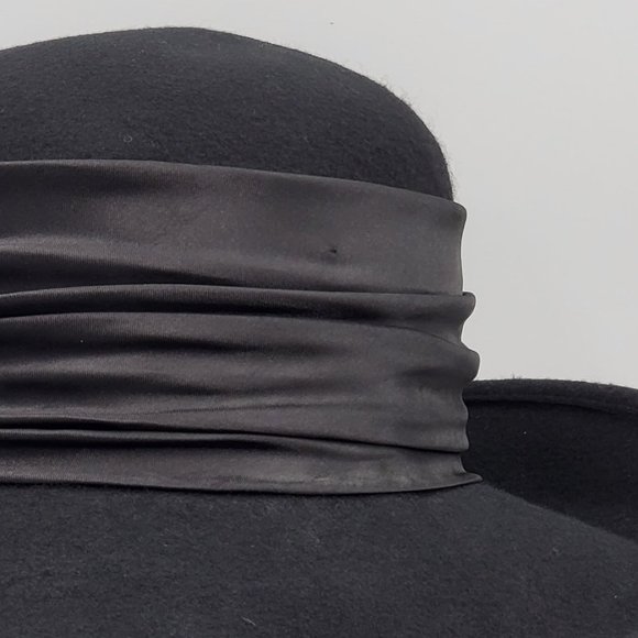 Betmar New York Wool Hat Satin & Feathers Hat Band - Picture 16 of 16